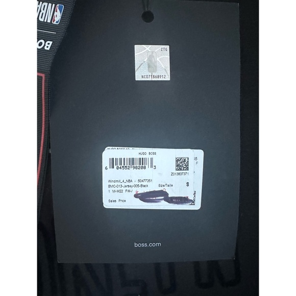 NWT HUGO BOSS NBA Brooklyn Nets Sweatshirt - Picture 9 of 11